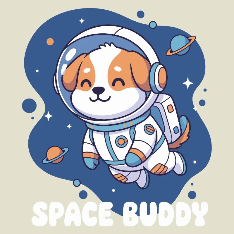 Chien astronaute compagnon de l’espace