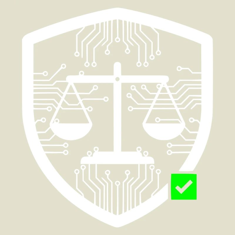 Cyber Security Shield Libra Tech Vector