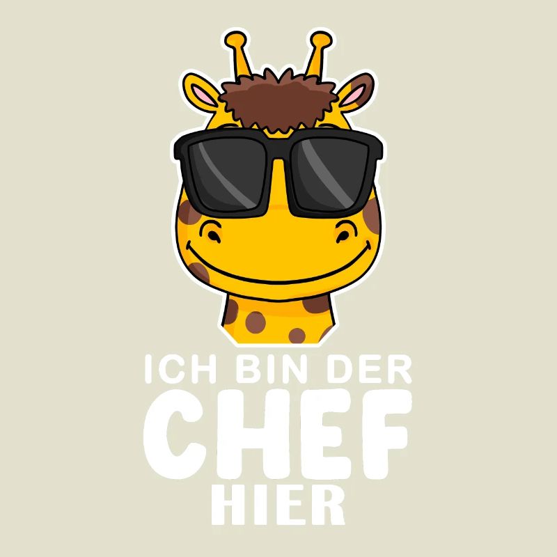 Cool Giraffe Chef Spruch