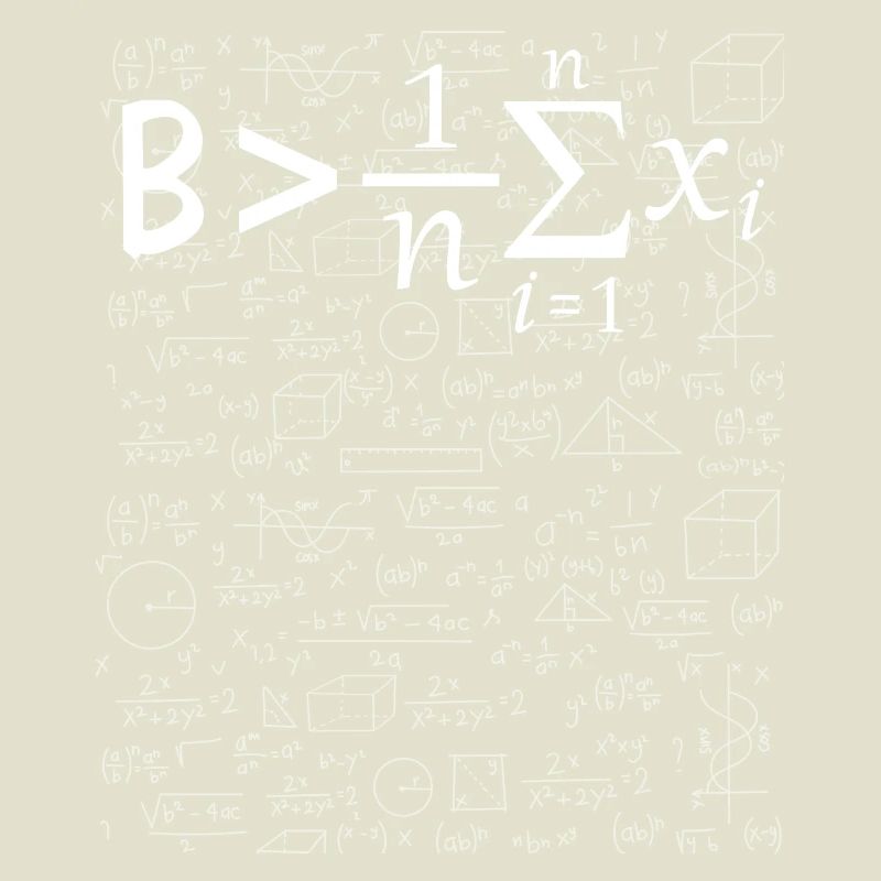 Math inspiration Be Greater Than Average
