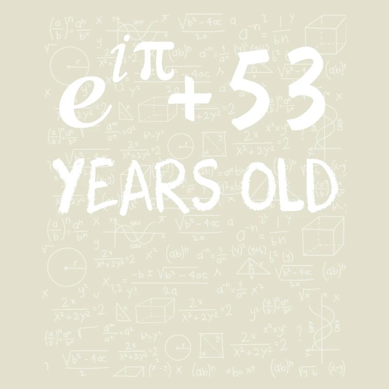 52. Geburtstag 52 Jahre Euler