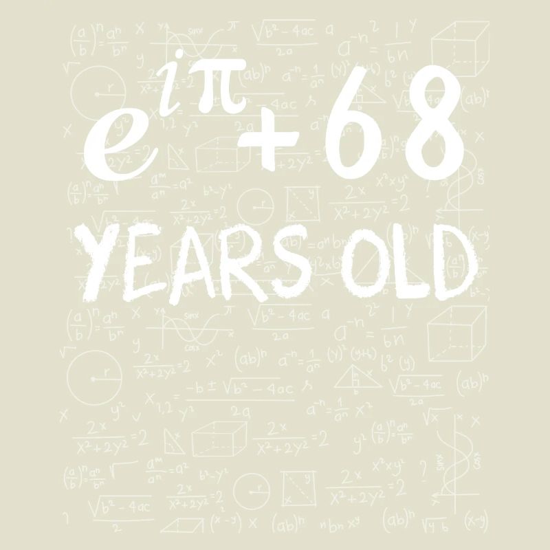 67th Birthday 67 Years Euler Identity Math Gift