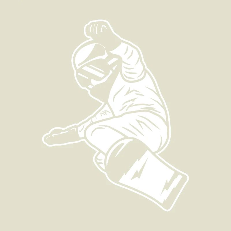 Snowboard Junge
