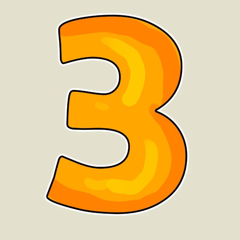 Trois - 3 - Numéro 3 - Numéro 3