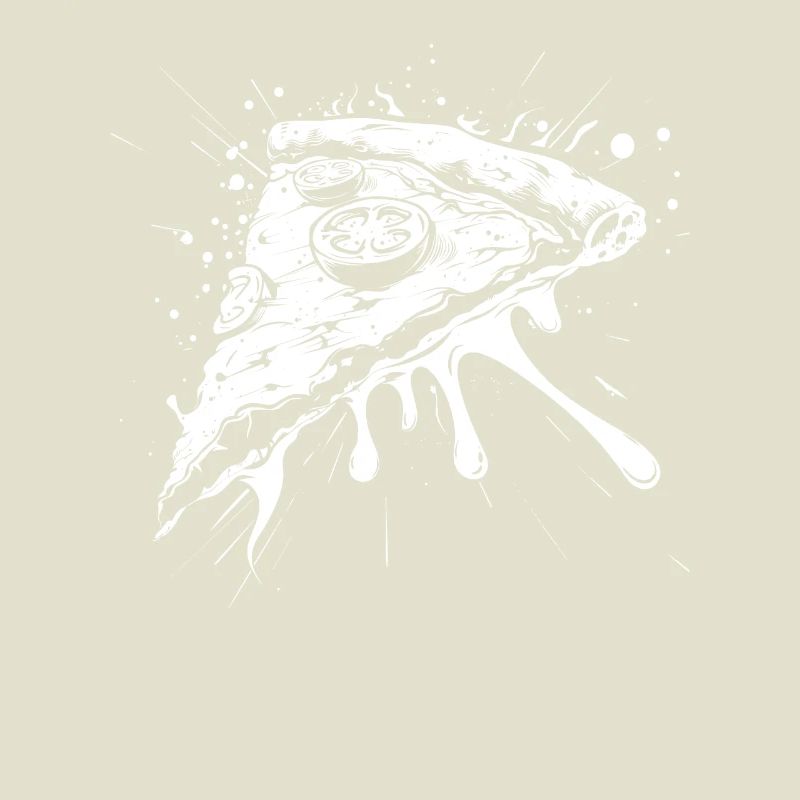Pizza Piece Drawing