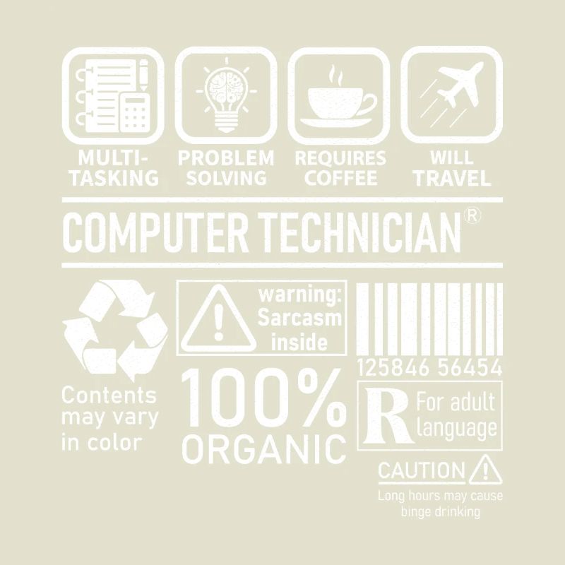 Technicien en informatique multitâche résolution de problèmes