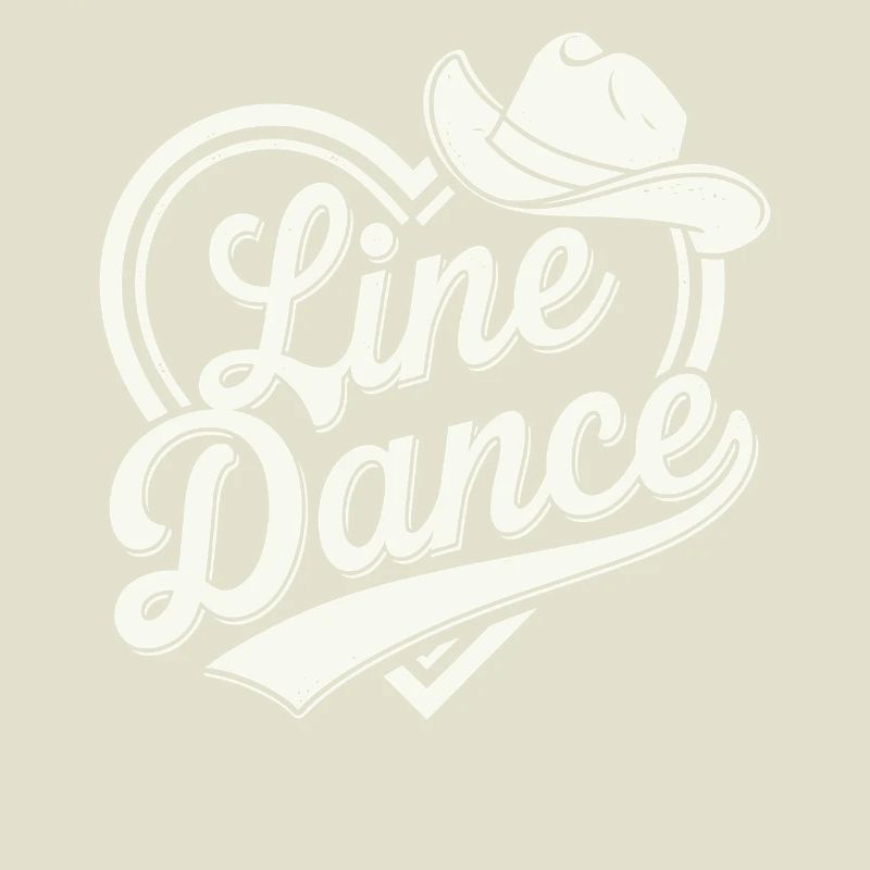 Conception de cow-boy de danse en ligne