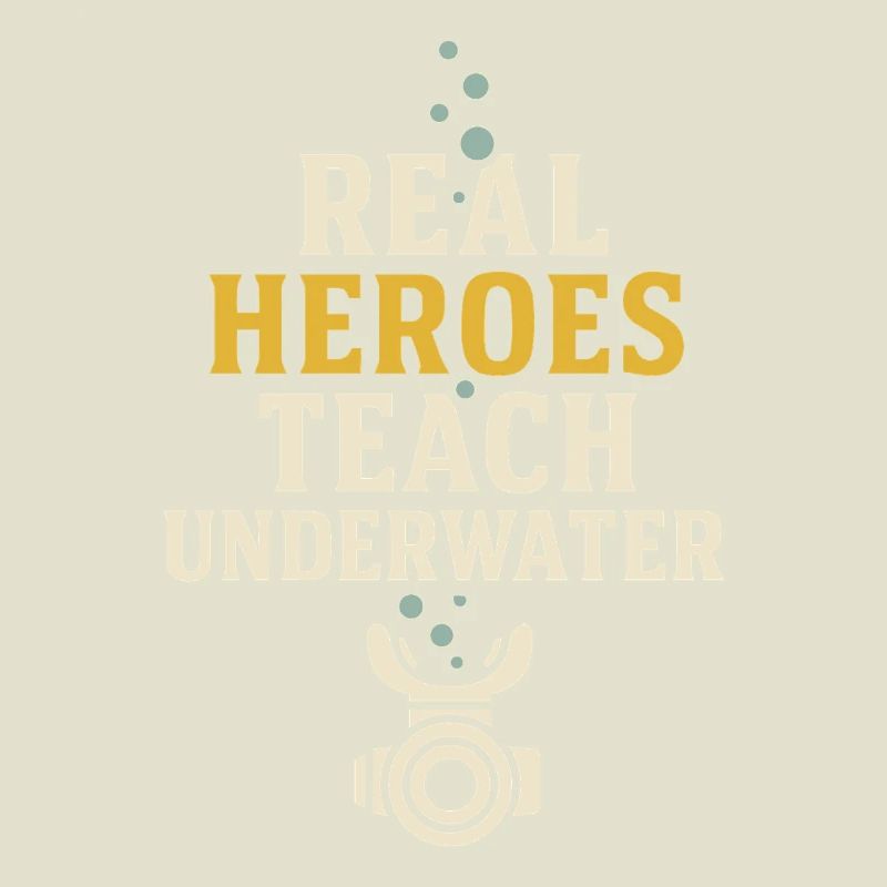 Scuba Instructor Dive Crew Pride Lehren Unter