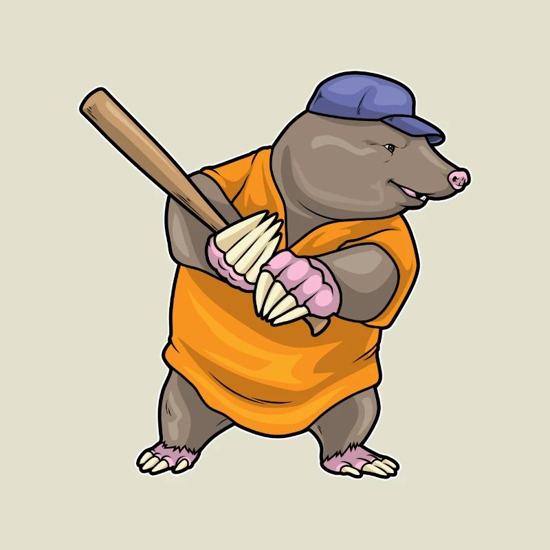 Mole Baseball Baseball Bat
