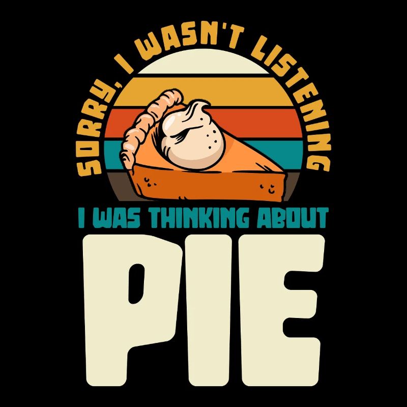 Pie Denker Meme: Ich denke an Kuchen