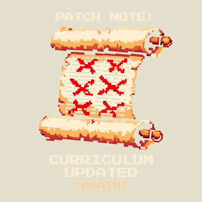 Patch Notes: Lehrplan aktualisiert | Schulhumor