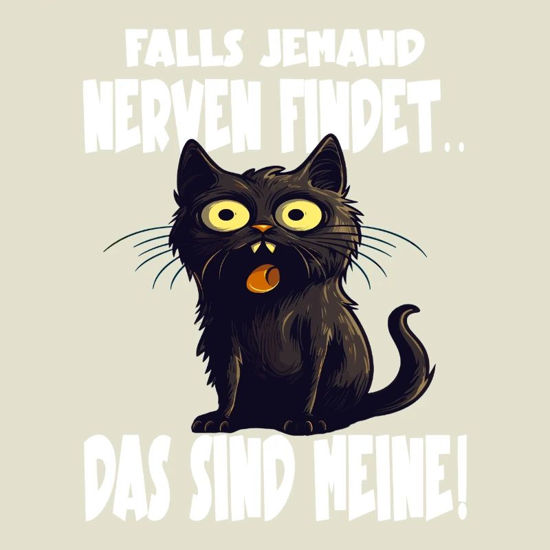 Drôle de chat noir
