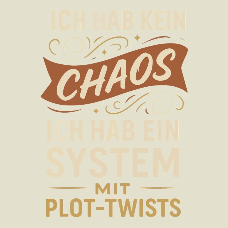 Kein Chaos – Ein System mit Plot-Twists Spruch