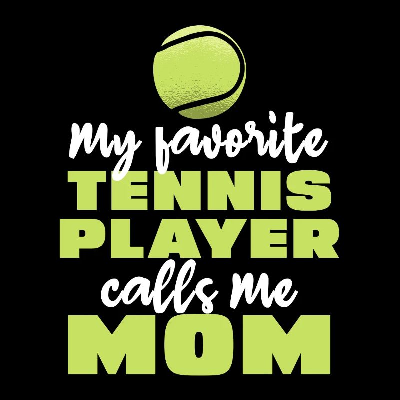 Ma joueuse de tennis préférée m’appelle maman