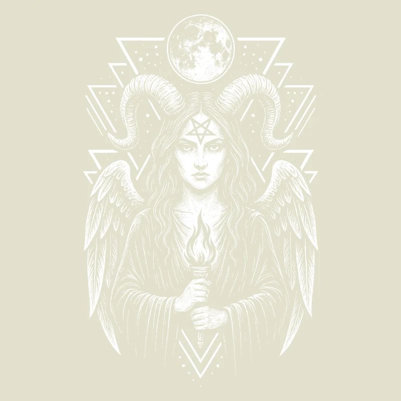 Demon Lilith Witch Dark Magic Occult Symbol