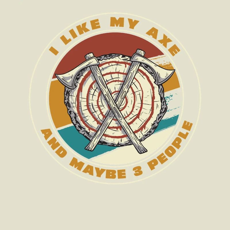 Axe Targets Retro Patch