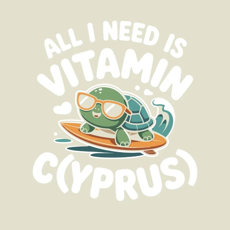 Chypre Tout ce dont j’ai besoin, c’est de vitamines Chypre Drapeau chypriote