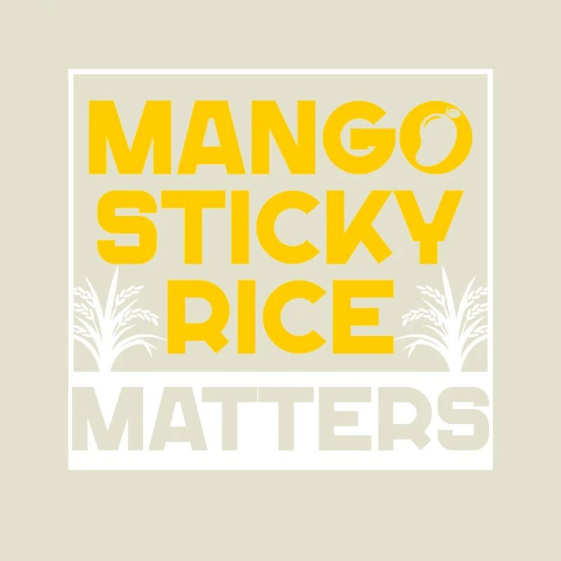 Riz gluant à la mangue
