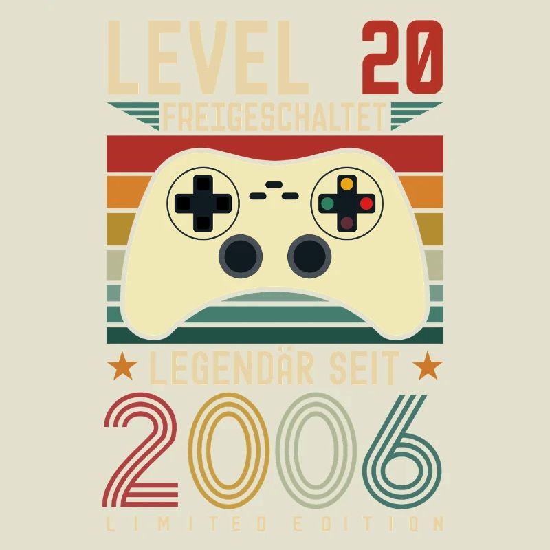 Level 20 Unlocked 20th Birthday 20 years