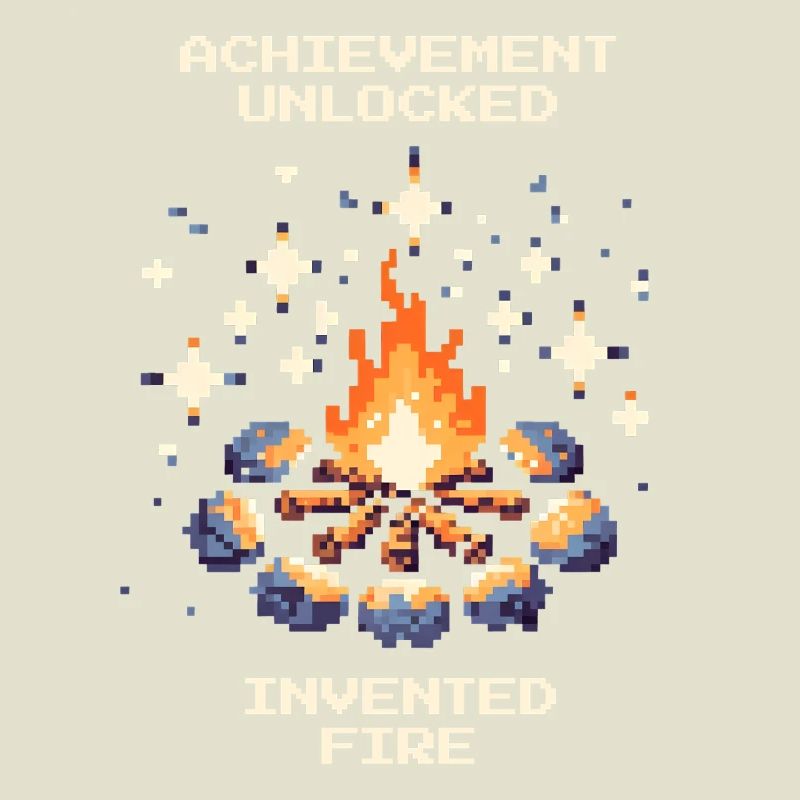 Fire Invented | Stone Age caveman