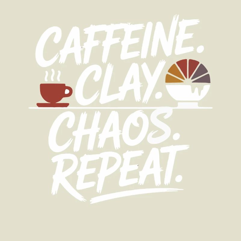 Caffeine Clay Chaos Repeat Design