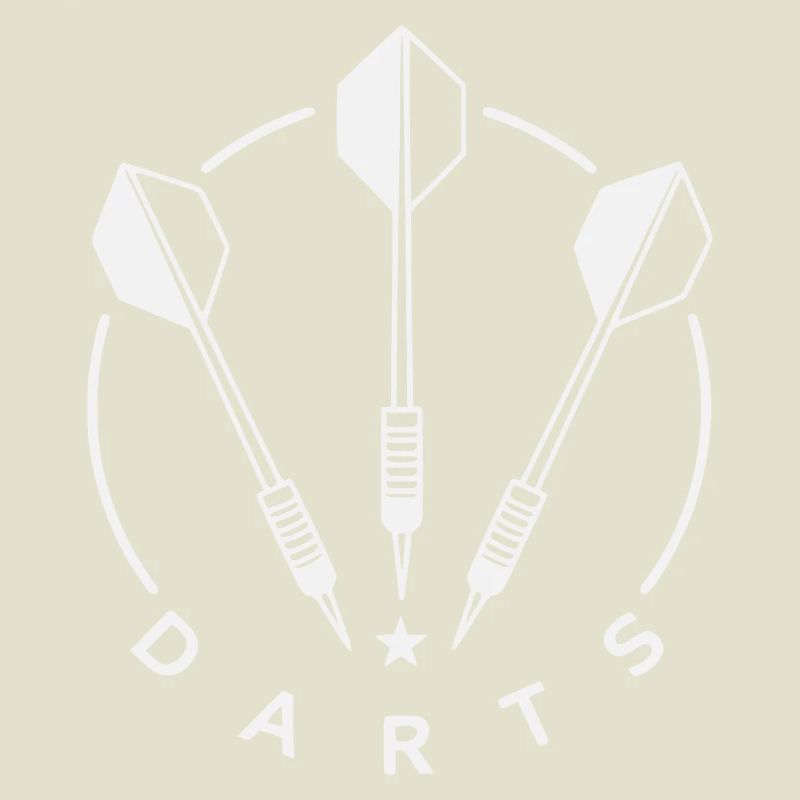 Logo des fléchettes et fléchettes