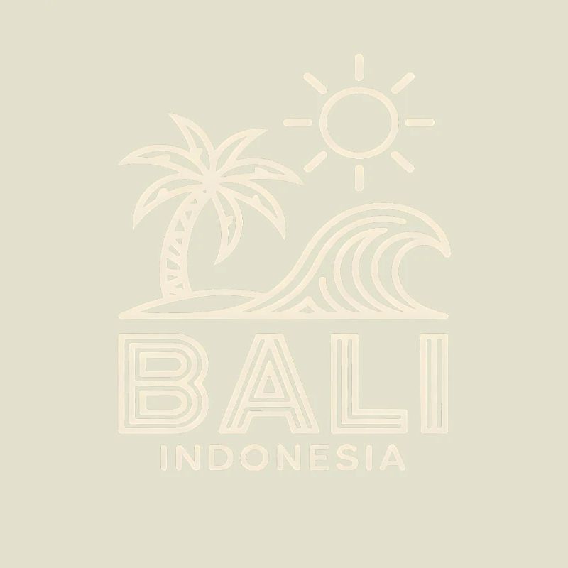 Bali Indonesia Wave Sunset