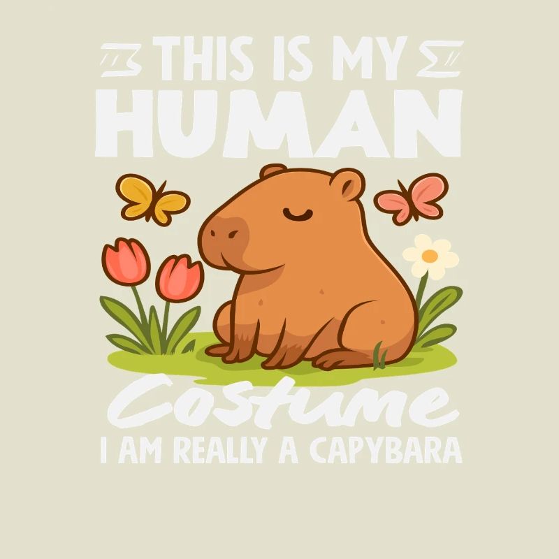 Menschliches Kostüm Ich Bin Ein Capybara
