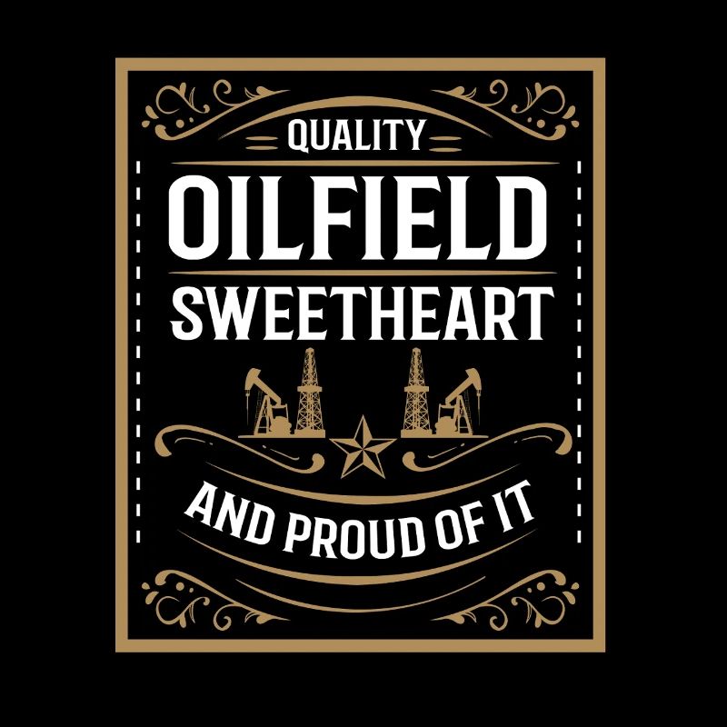 Ölfeld Ehefrau Bohrinsel Ölbohrinsel