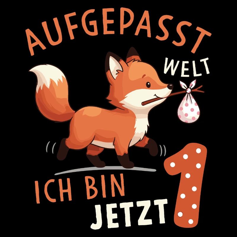 Ich bin 1 – Süßer Fuchs Erster Geburtstag