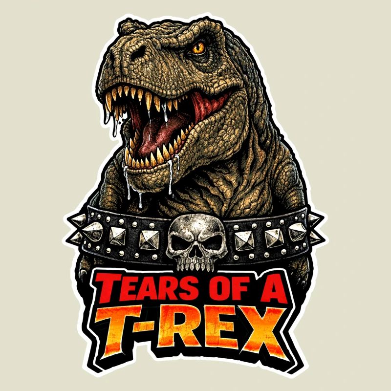 Dinosaure emo, Dino triste, Émotif
