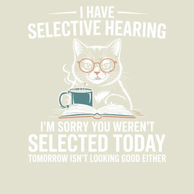 Lecteur de chat avec humour : Audition sélective