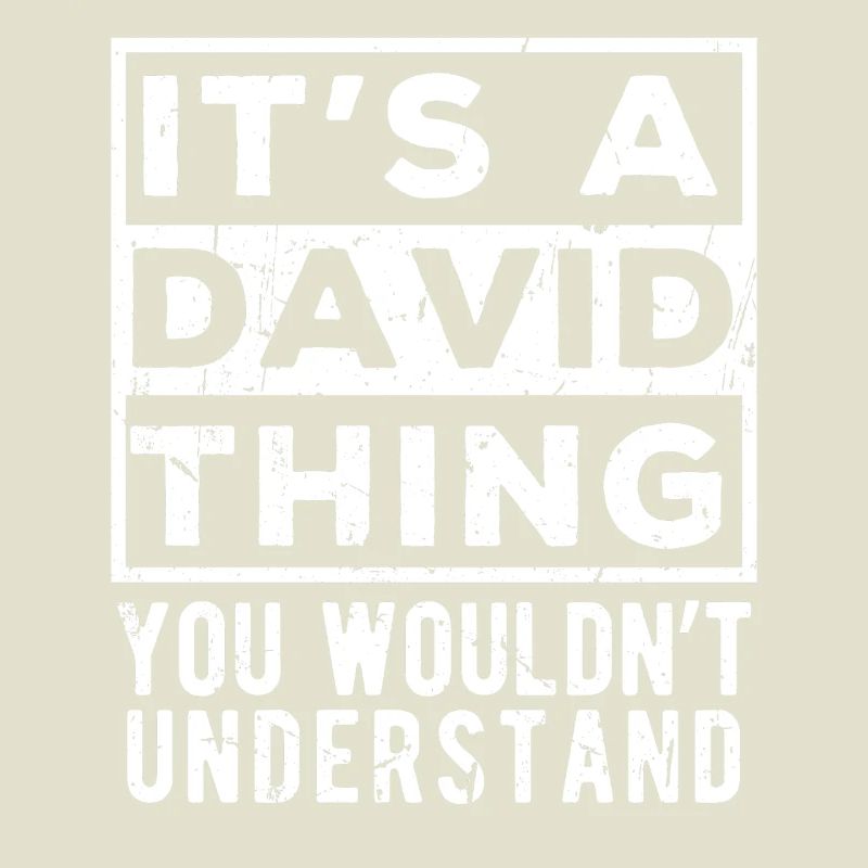 C’est une affaire de David que tu ne comprendrais pas