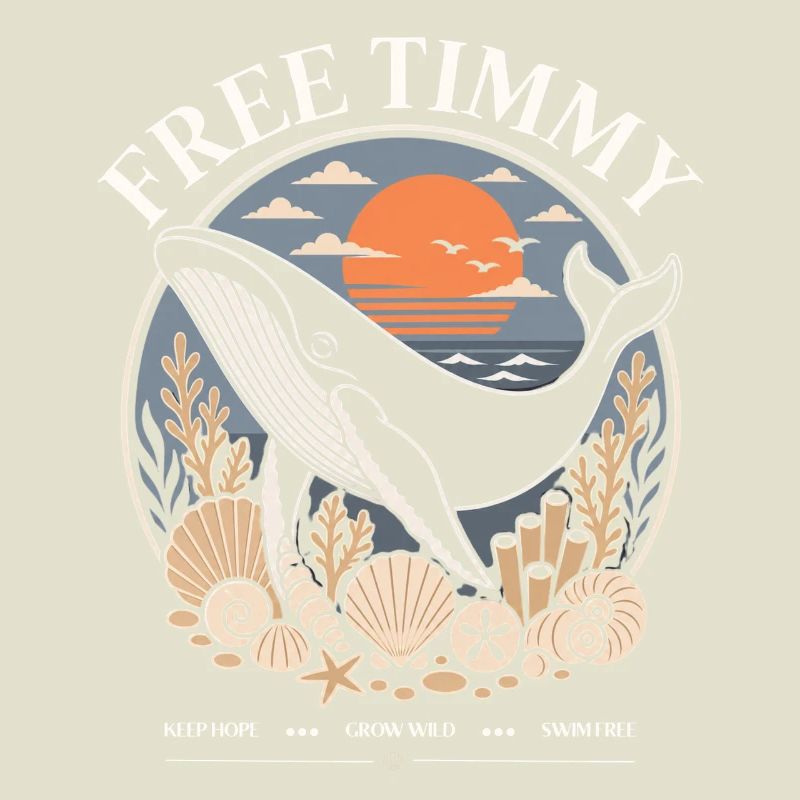 Humpback Whale Timmy Hope Statement Merch
