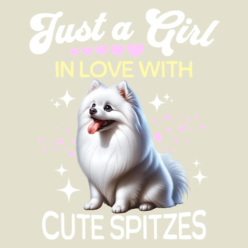 Spitz Zwergspitz Mädchen