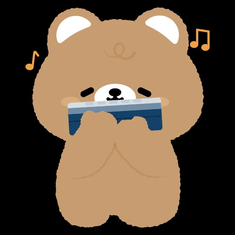 Brown Bear Harmonica