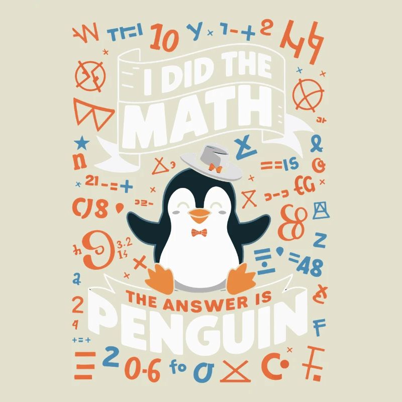 Math Penguin: The Answer Is Penguin