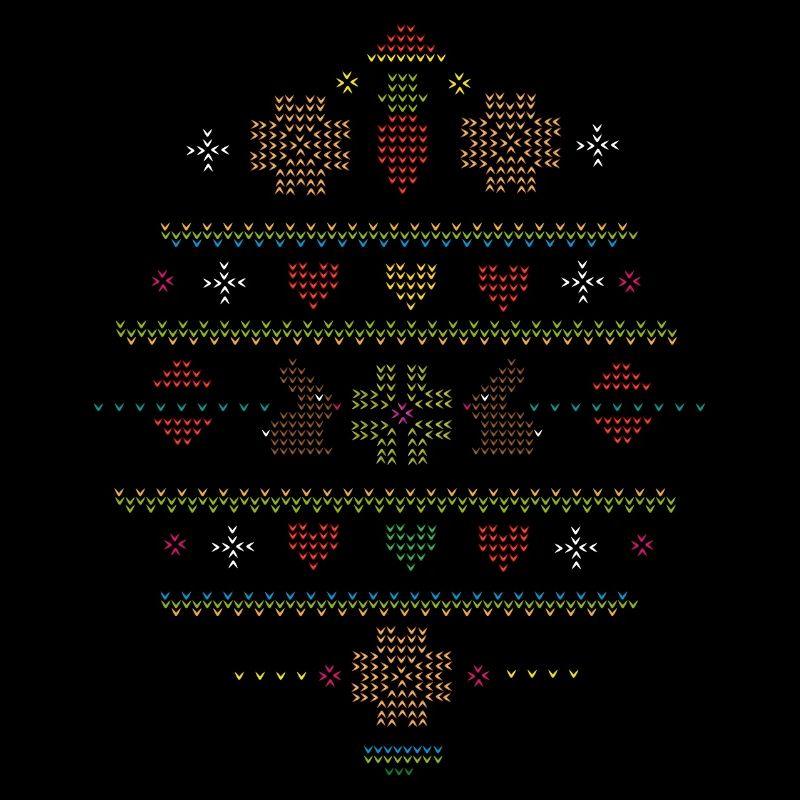 Easter motifs in knitting pattern style for Easter