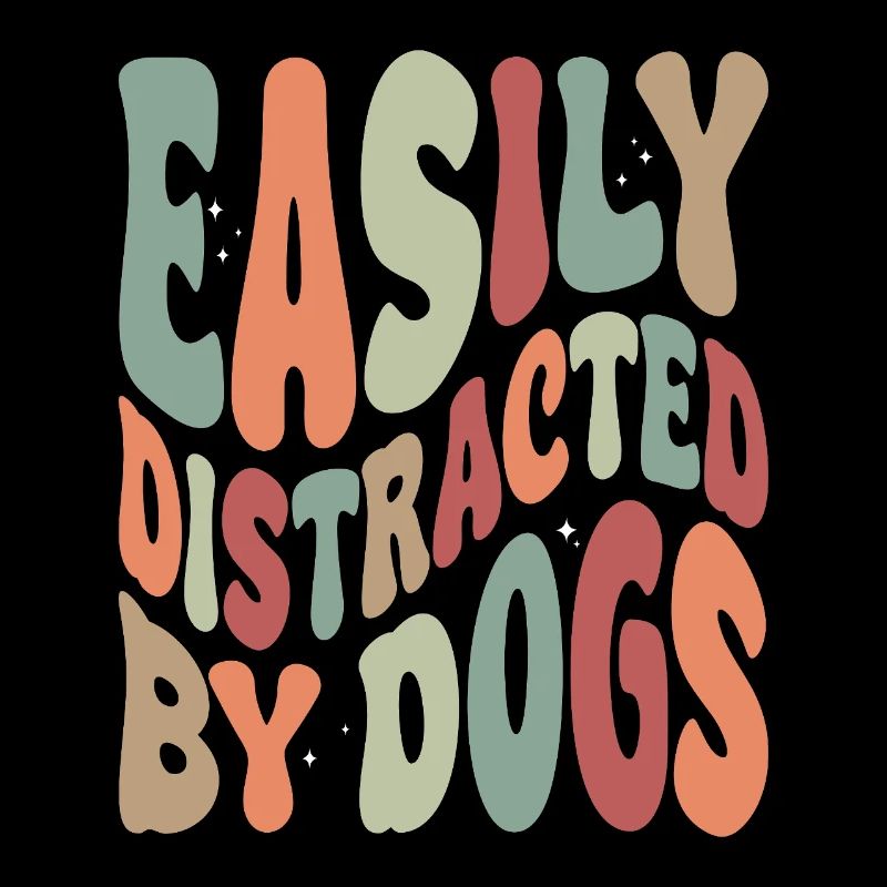 Facilement distrait par les chiens