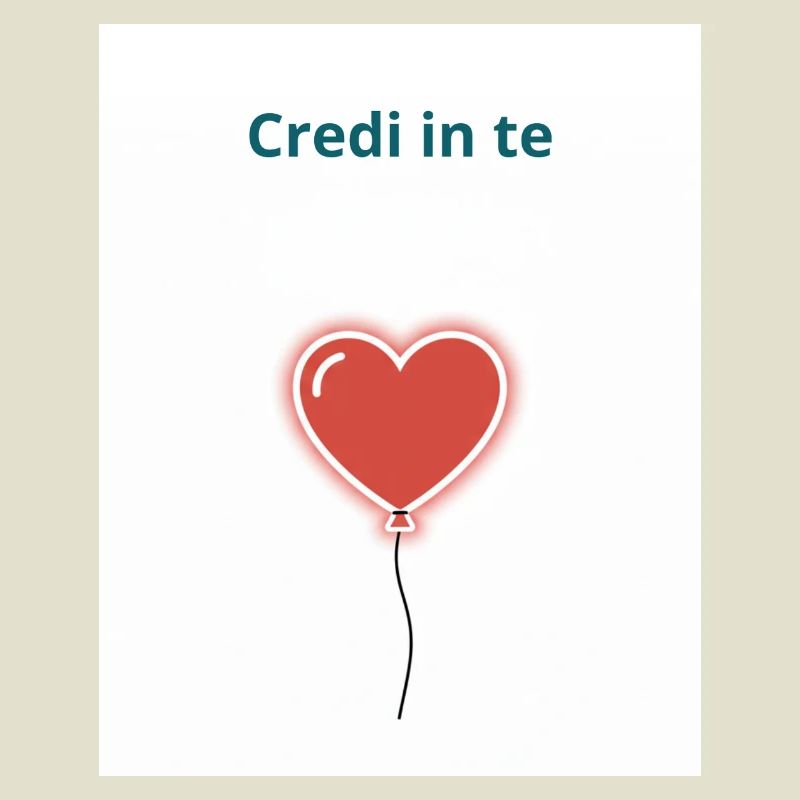 Glaube an dich selbst