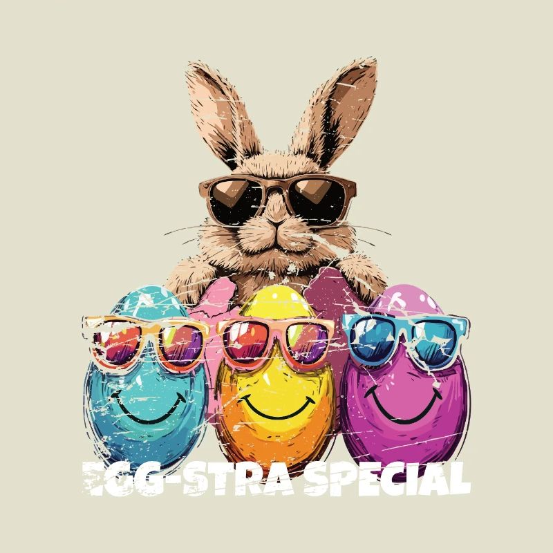 Eggstra Special Funny Easter Bunny Easter