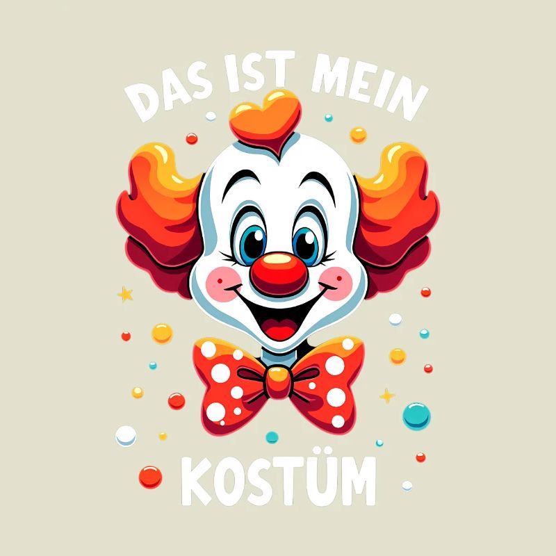 Déguisement de clown de carnaval Carnaval Carnaval