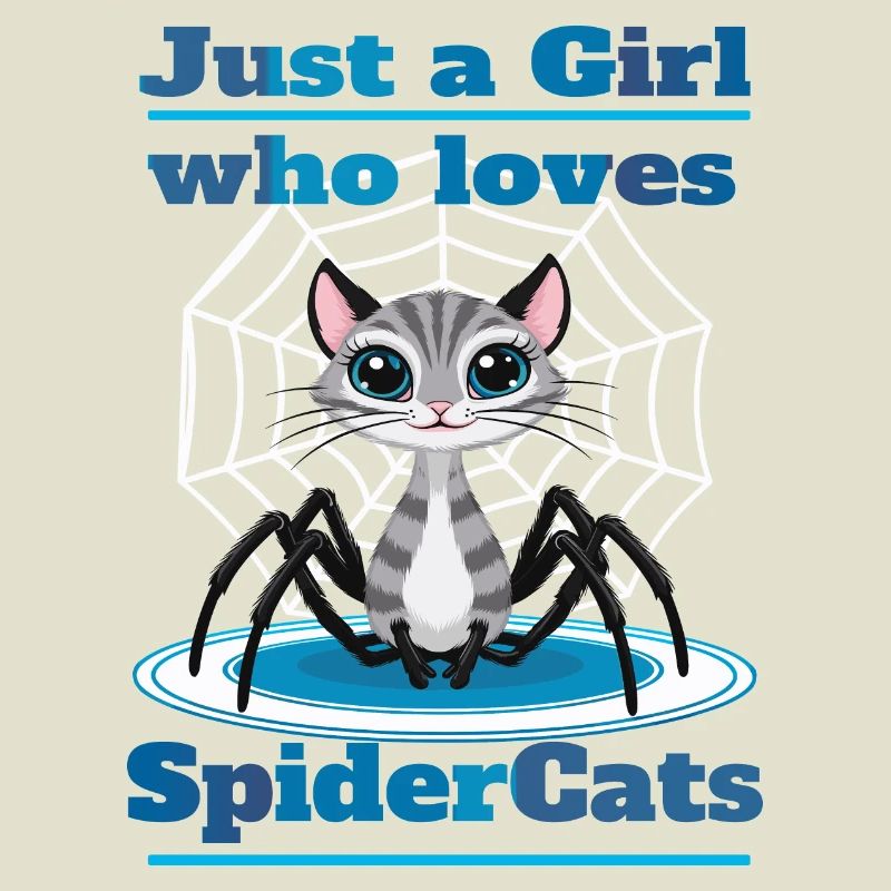 Chat araignées mignonnes