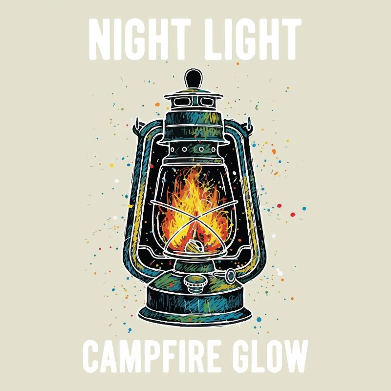 Night Light Campfire Glow Lanterne