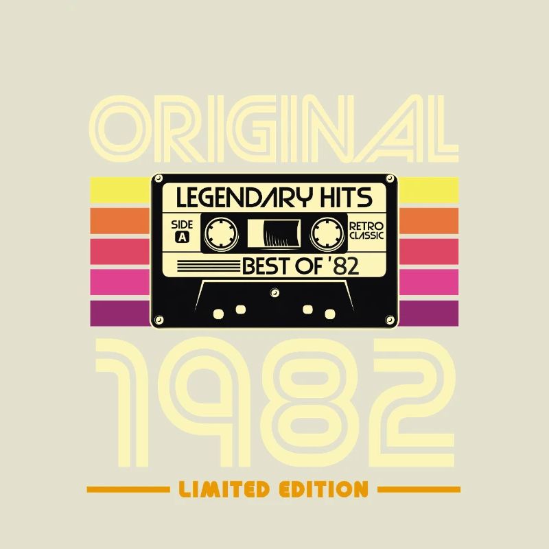 Original 1982 Limited Edition Retro Cassette