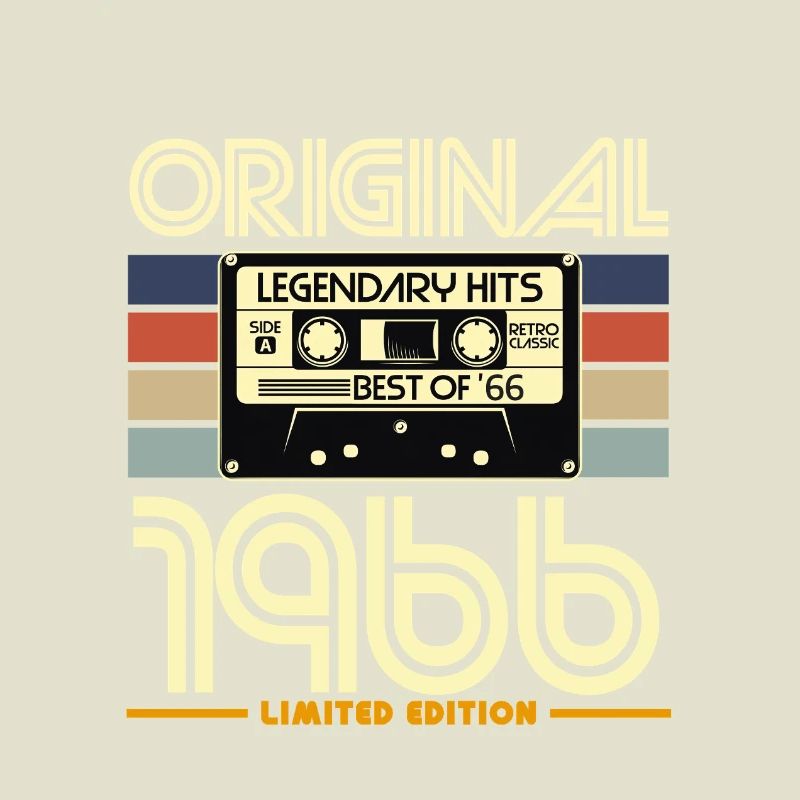 Original 1966 Cassette Retro édition