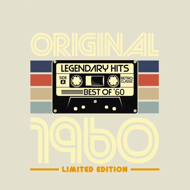 Original 1960's Retro Cassette