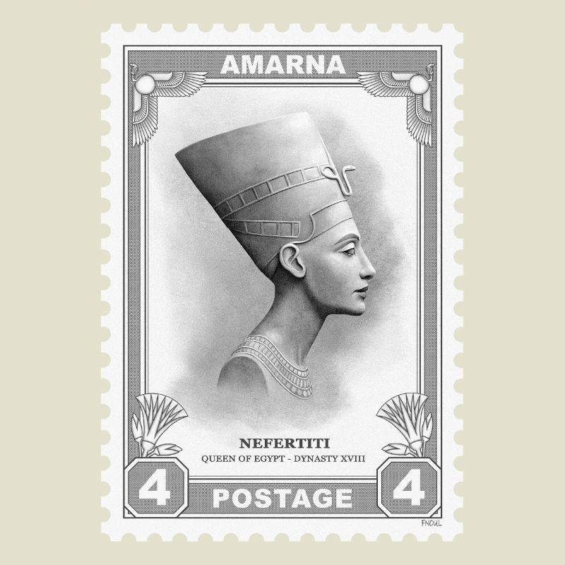 Timbre Néfertiti