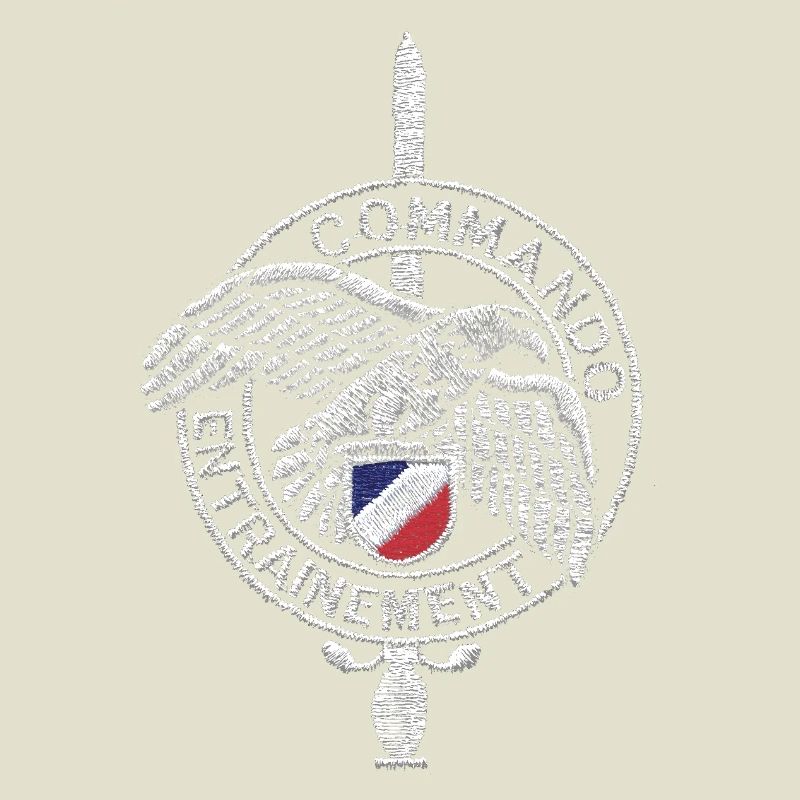 Special Forces Commando Abzeichen Frankreich Grafik