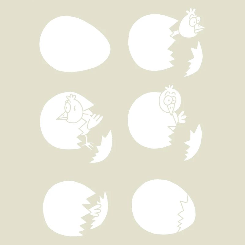 Die Welt entdecken oder nicht (weiß)